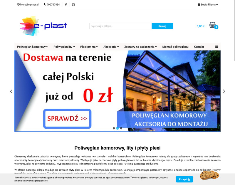 Strona www E-PLAST Tomasz Gawryluk