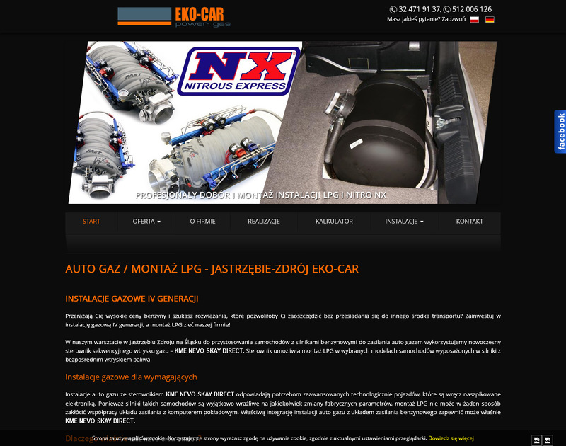 Strona www EKO-CAR